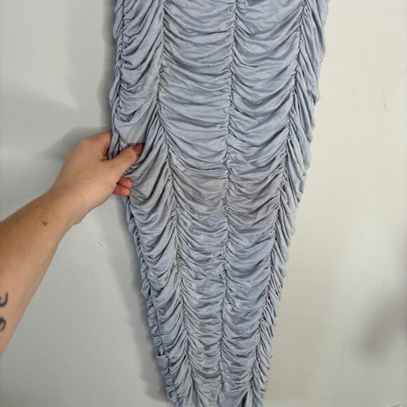 Michael Costello Ruched Freya Midi Dress - Picture 6 of 6